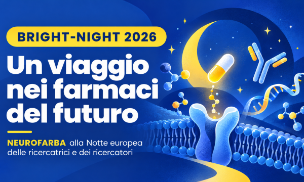 BRIGHT-NIGHT 2026: NEUROFARBA racconta i farmaci del futuro attraverso il gioco.